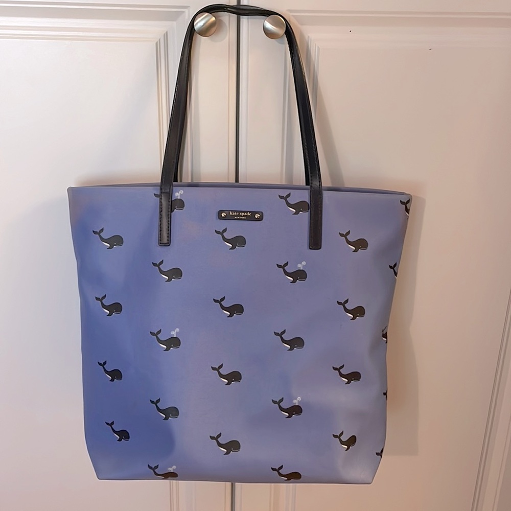 Kate Spade whales Leather tote bag